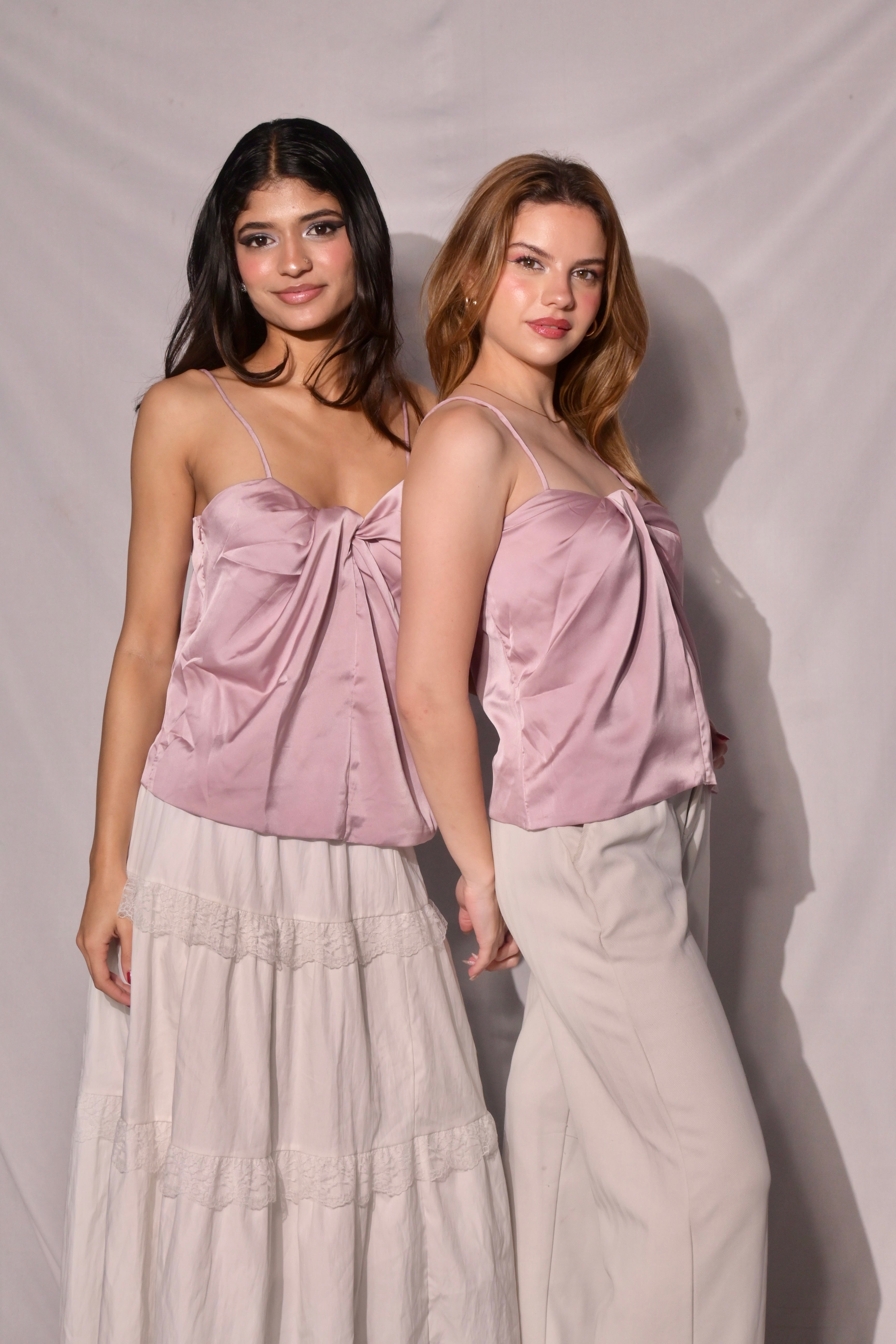 camisole top (dusty rose)