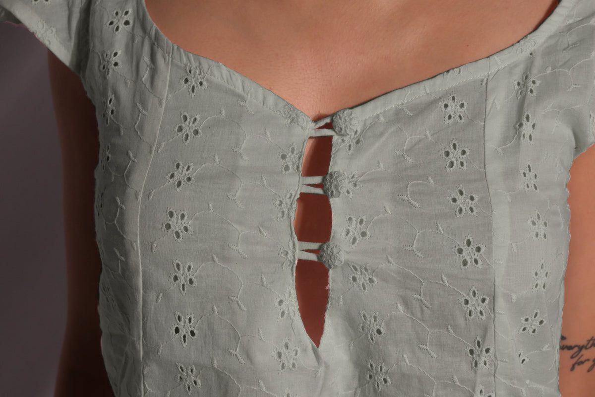 Hakoba Top (sage green)