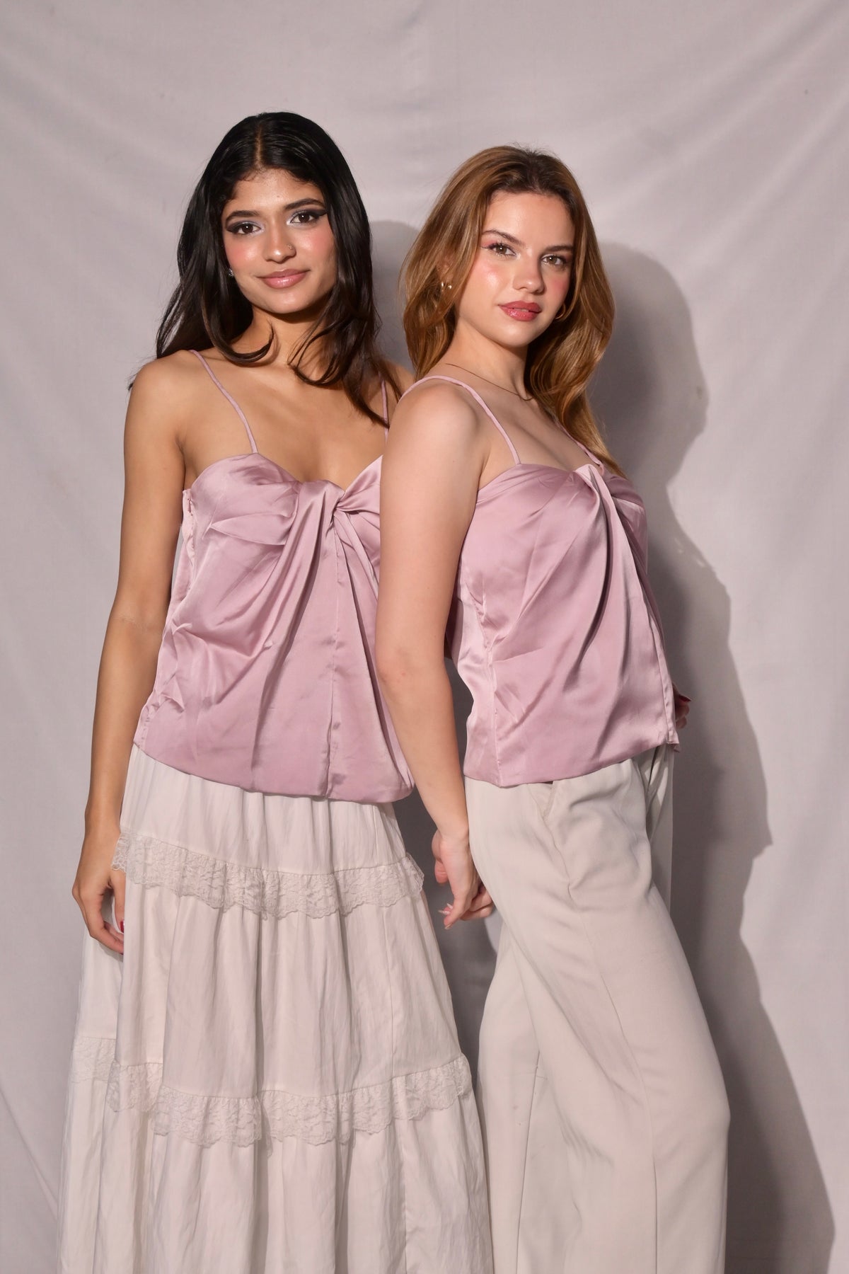 camisole top (dusty rose)
