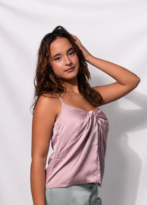 camisole top (dusty rose)